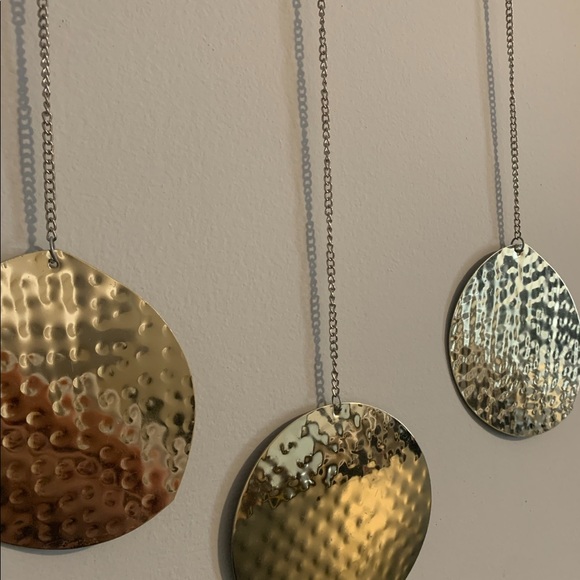 Hammered Extra-Long Metal Moon Cycle Banner - Picture 6 of 6